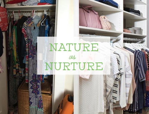 Being organized: Nature vs Nurture