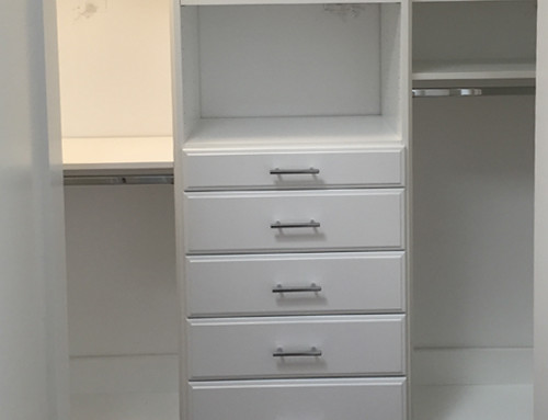 Ridgewood Closets white reach in